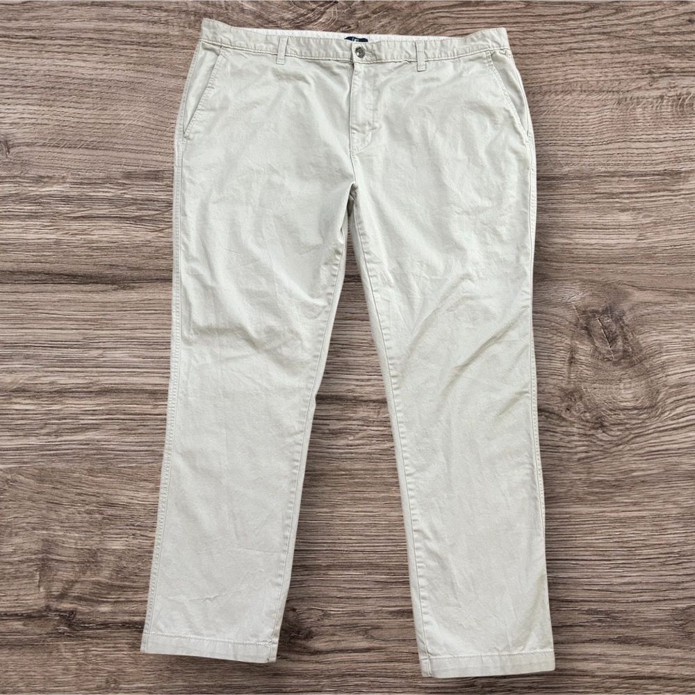 George Men’s Khaki Pants Silver Light Grey